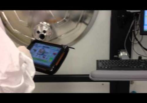 NetTRACK E-Beam iPad app & remote interface software for Evaporator CHA50 or Slim50 system