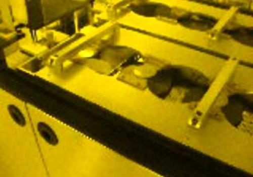 NetTRACK controller touch screen software for LED substrate track system made by AIO.